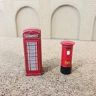 VINTAGE DINKY TOYS TELEPHONE BOX & POST BOX   FREE POST