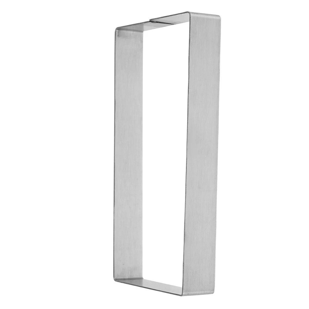 Matfer Anello Per Dessert In Acciaio Inox - Stampo Senza Fondo Per Torte, Pan Di Spagna E Assemblaggi - Diametro 24 Cm, Altezza 3,5 Cm - Fabbricazione Francese - 3