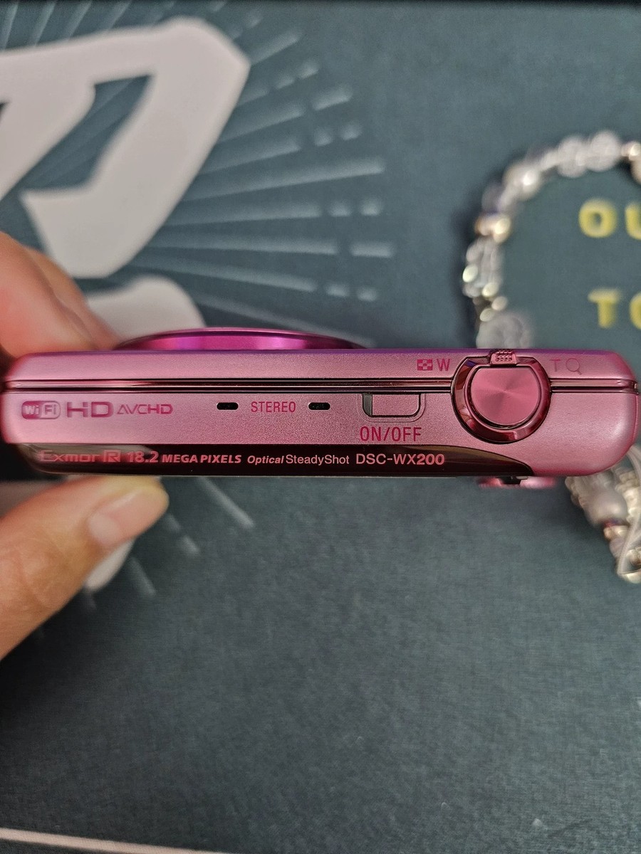 SONY Cyber-shot DSC-WX200 18.2 MP 10x Optical Zoom Digital Camera