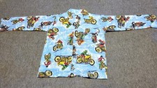 Vintage 60s 70s RARE Pajama Set Motorcycle Cafe Racer Vanderbilt Deadstock NOS