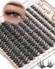 Wispy Lash Clusters Natural Fluffy Eyelash Cl...