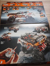 LEGO 9398 TECHNIC 4WD Crawler LEGO Technic Crawler Poor Condition