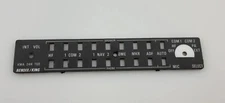 FACEPLATE for King Bendix KMA 24H Audio Panel P/N 066-1055-52 14/28V