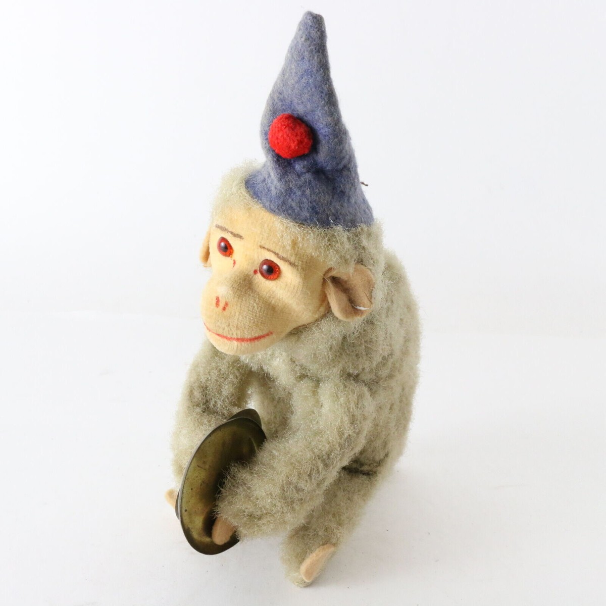 Vintage Marx Carl Cymbal Monkey Circus Stuffed Windup 1950s Vintage Marx Carl Cymbal Monkey Circus Stuffed Windup 1950s