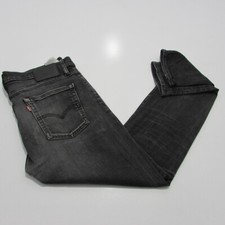 MENS Levi 510 Skinny Fit Skinny Leg Stretch Black W  34/ L 34 REF (M16603