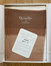 3 paires de bas DIOR DIORISSIMO Mandoline + boîte. Taille 2 - 9. Stockings + box