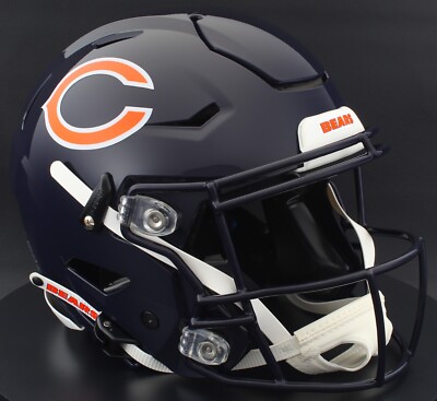 NFL CHICAGO BEARS ヘルメット CHICAGO BEARS NFL Riddell SPEEDFLEX Authentic Gameday Football