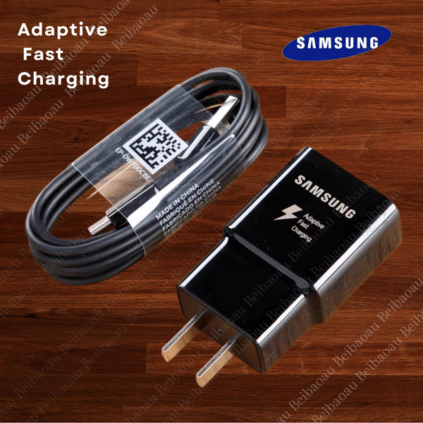 Adapter Fast Charger Type C With Android Phone Charging Cable For Samsung Galaxy