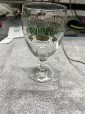 Ayinger Altbairisch AUTHENTIC BAVARIAN DARK LAGER Stemmed GOBLET Beer Glass 