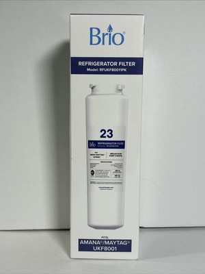 Brio Refrigerator Filter for Amana/Maytag UKF8001 Model RFUKF80011PK