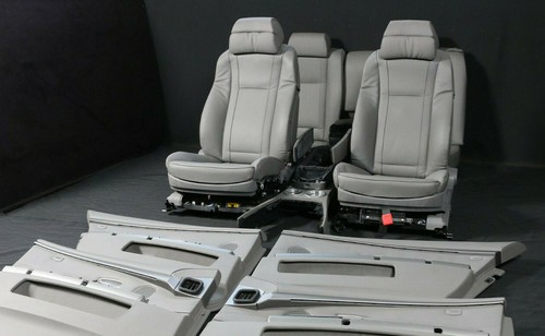 BMW 7er (E65) E66 Langversion Leder GRAU Komfortsitze Lederausstattung seats