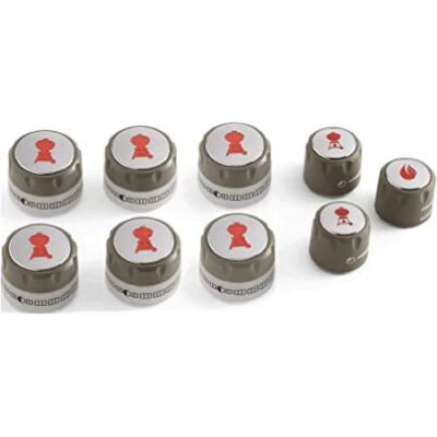 Weber 67692 Grill Knob Kit with 9 Knobs For Summit S-660 S-670 Genuine OEM