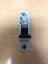 Image of BG CUMB6 - British General 6A 6 Amp SP MCB Miniature Circuit Breaker Fuse