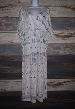 Love Stitch Long Maxi Dress Size S/M Small Medium Beach Summer Vacation Boho