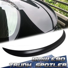 Fit For BMW E90 3-Serier 4D Sedan P-Type Low Kick Trunk Boot Spoiler 2011 316d