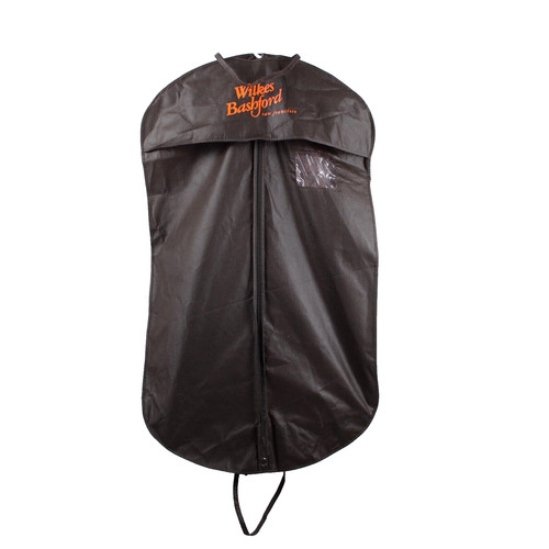 Wilkes Bashford San Francisco Brown Orange 42" Garment Holder Light Fabric Bag
