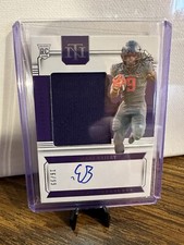 2024 Panini National Treasures Collegiate Silhouettes Auto Emani Bailey #16/99