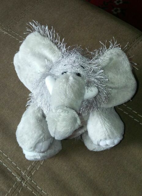 GANZ Webkinz Elephant HM007 No Code Plush Stuffed Animal for sale online 