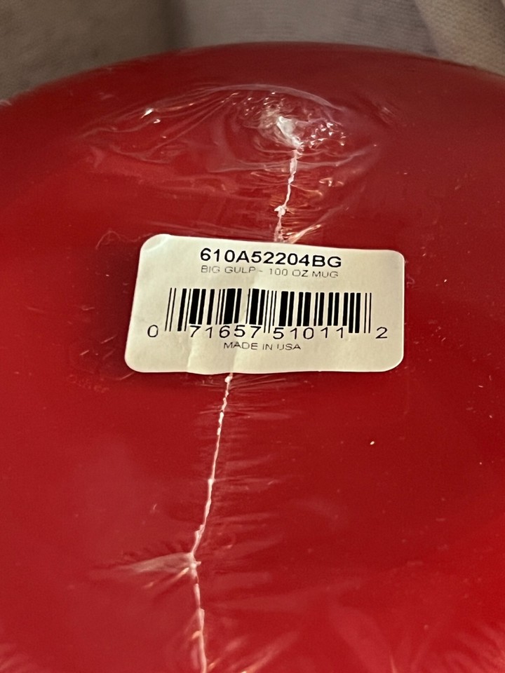 2 Pack 7 Eleven HUGE Big Gulp Insulated 100oz Fountain Mug Red Thermos 2-pack-7-eleven-huge-big-gulp-insulated-100oz-fountain-mug-red-thermos