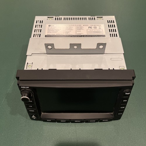 2007-2009 Hyundai Santa Fe Radio AM FM XM CD Receiver w Navigation LAN ...