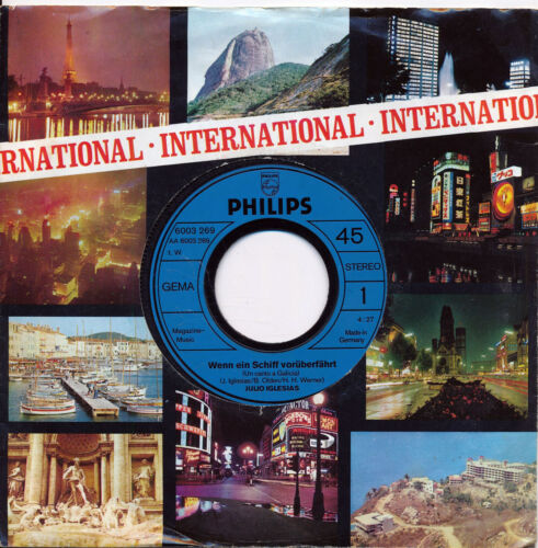 Wenn ein Schiff vorüberfährt - Julio Iglesias - FLC - Single 7" Vinyl 135/16 - Imagen 1 de 1