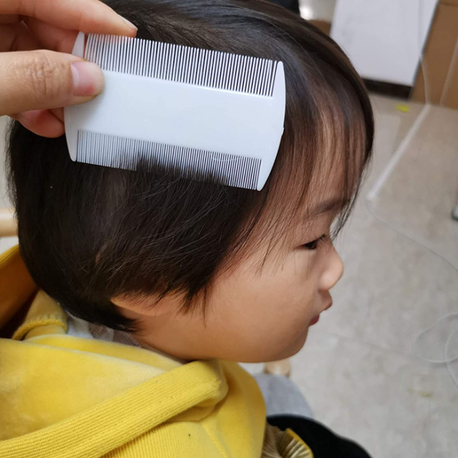 12 Pack Flea Comb, Cat Dog Fleas Lice Comb Double Sided Fine Teeth Hair