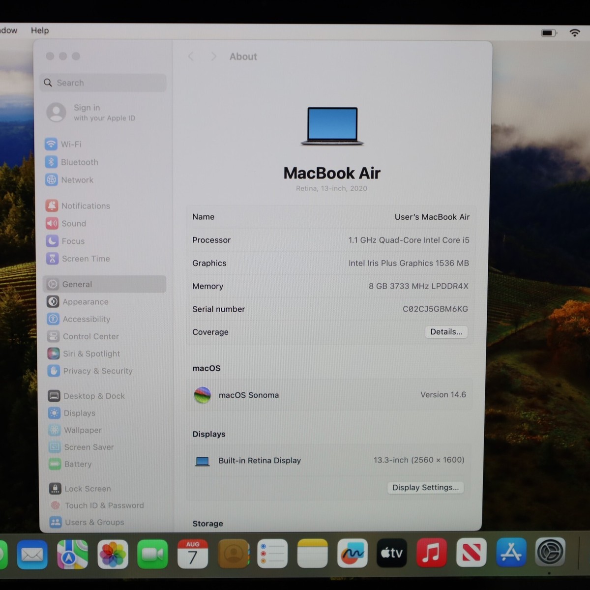 【ジャンク】Macbook Air A2179 ジャンク MacBook Air A2179 2020 i3/8GB/256GB - メルカリ