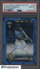 2024 Topps Chrome Update Sapphire Junior Caminero RC Rookie AUTO 197/199 PSA 10