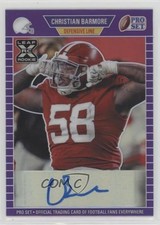 2021 Leaf Pro Set Metal 1989 Purple Rainbow 43/50 Christian Barmore Auto uk2