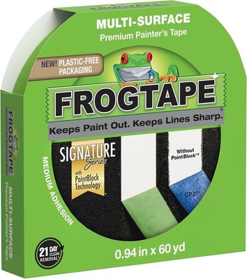 Multi-Surface Painters Tape 1 Inch Wide (0.94 In. x 60 Yds)
