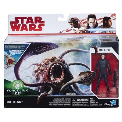 Hasbro E1262 Star Wars Episode 7 VII Bala-Tik Figur mit Rathtar Neu OVP