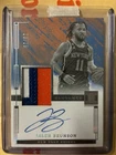 Jalen Brunson Patch Autograph Impeccable Elegance On Card Auto /25 Silver Knicks
