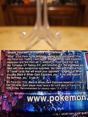2012 Black and White Dark Explorers Booster Pack | eBay