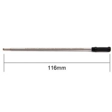 tip:1.0mm 4.5" L116mm Ballpoint metal Ballpen Refill fit for Cross 8513 8511