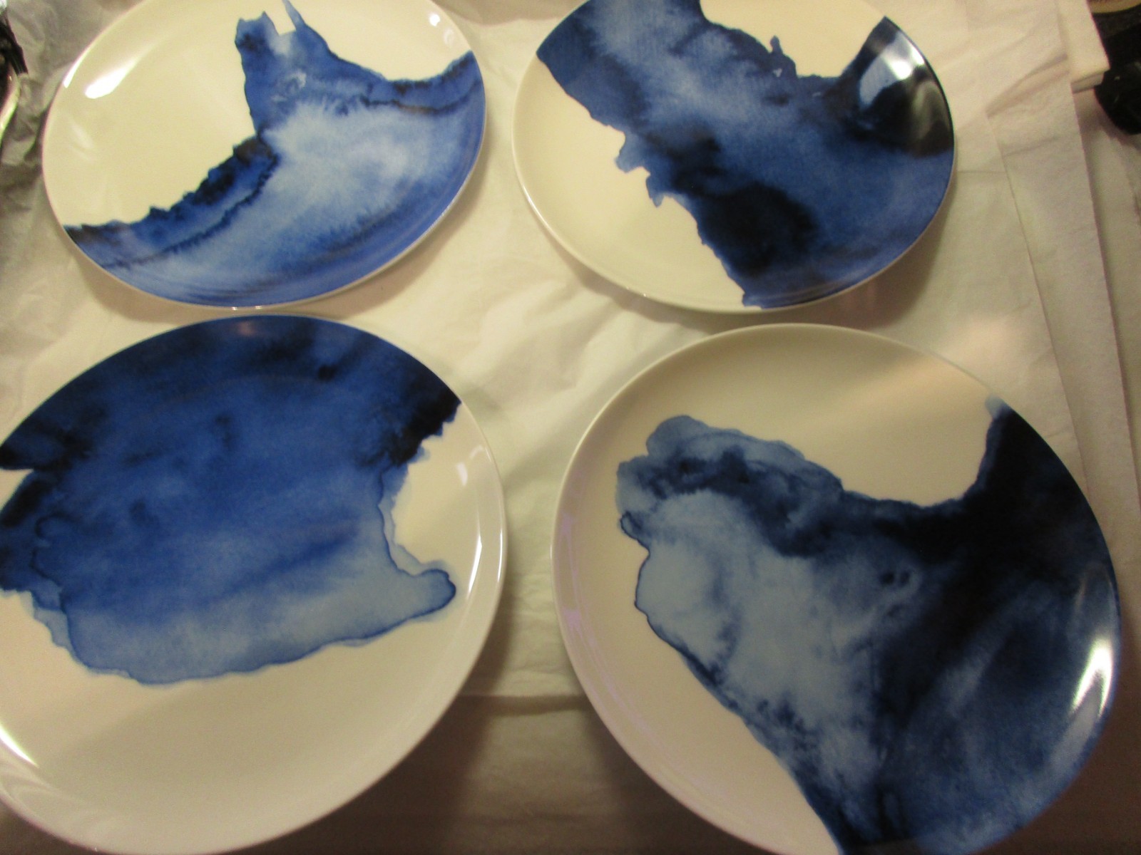 Rick Stein Coves of Cornwall side plates 21cm (Set of 4) Please see description.