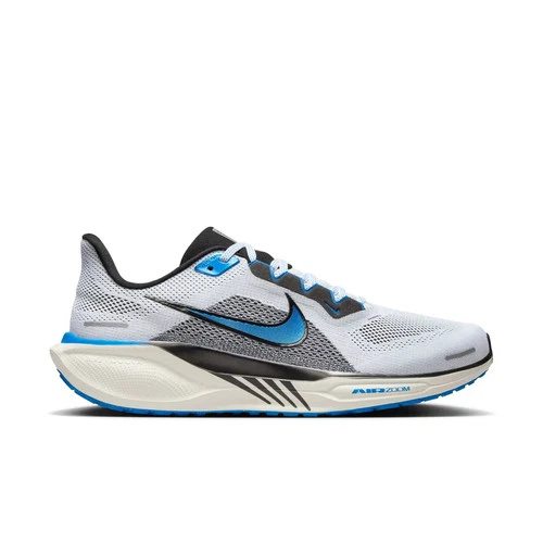Men's 10.5  Nike Zoom Pegasus 41 HV5218-100 Running Shoes White Photo Blue Black