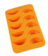 Orange Slices Ice Cube Tray - Fairly Odd Novelties - Fun Fruit Shaped Food Mo...