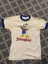 Vintage 1980s DONALD DUCK T-Shirt Disneyland - Youth Child XL