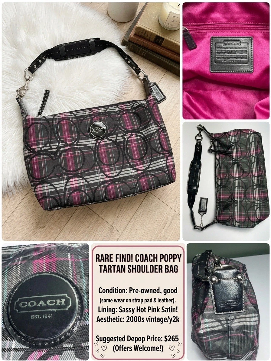 Coach Poppy Shoulder Bags for Women for sale | eBay