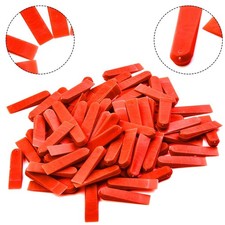 Plastic For Tile Spacers 100pcs PE Red for Wall Floor For Tile Positioning