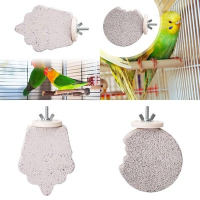 Vogel Kalzium Zähne Kauspielzeug Kauspielzeug springender Vogelkäfig Barsch Papagei Barsch Ständer