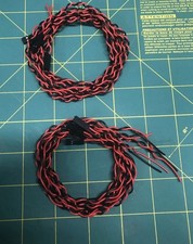 2 Sets LED Wires Cables Plugs TK-6.0 6.1 TK-7.0 7.1 1/16 RC Heng Long Tank