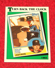 NOLAN RYAN ASTROS HOF 1988 TOPPS TIFFANY #661 (B2)