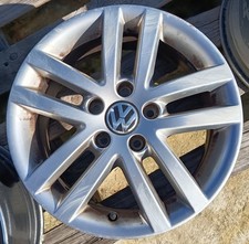 JANTE ALU VOLKSWAGEN Golf VI (6) 16 Pouces - 6.5Jx16 H2 ET50 - 5K0601025E (2) (D