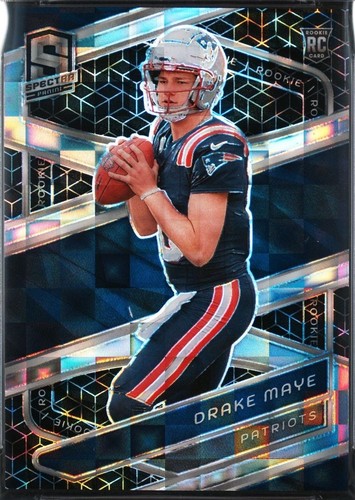 Drake Maye [Spectris] #113 2024 Panini Spectra card
