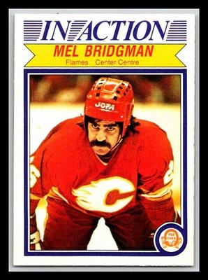 1982-83 O-Pee-Chee #40 Mel Bridgman IA