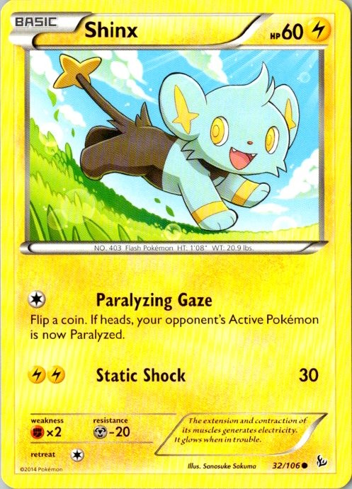 Shinx Common XY - Flashfire 32/106 LP