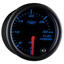 Like New Glowshift Tinted 7 Color 30 Psi Fuel Pressure Gauge W Sensor Like New Glowshift Tinted 7 Color 30 Psi Fuel Pressure Gauge W Sensor