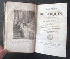 Livre ancien Oeuvres de Berquin 1833
