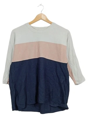 ONLY Pull Femme Multicolore Viscose Manches 3/4 Casual (EU 42, INT L) - Photo 1/4